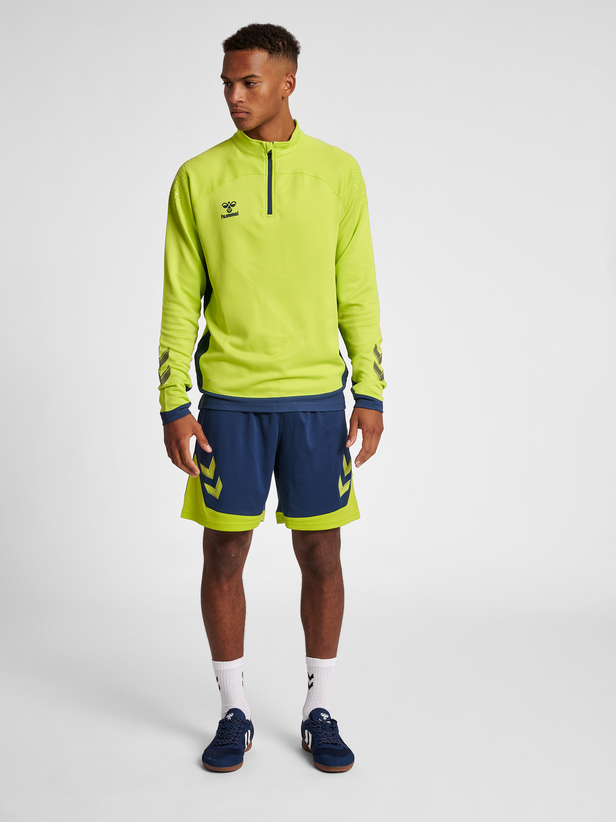 hummel Men's Lead Half Zip-4