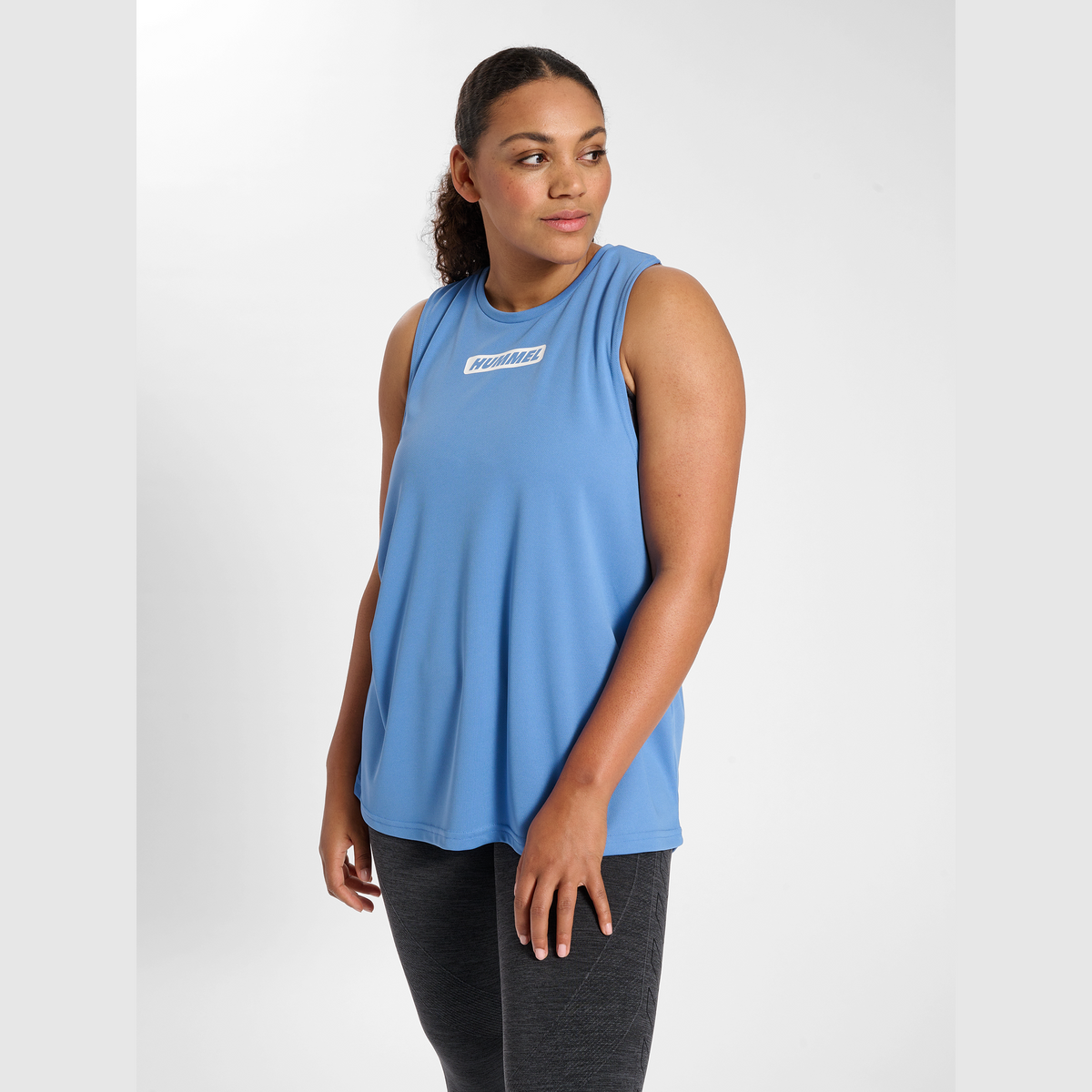 hummel Women's Training Essentials Curvy Tank Top Plus-5