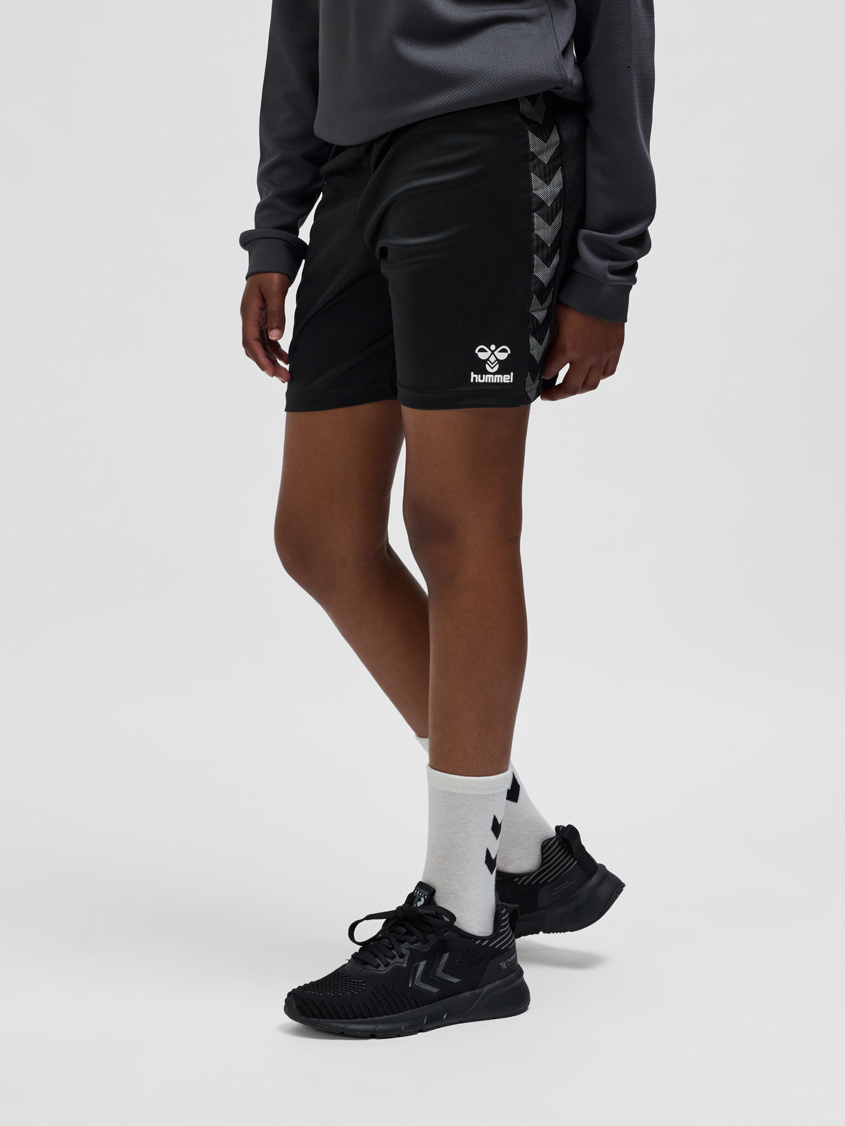 hummel Youth Authentic Polyester Shorts-5