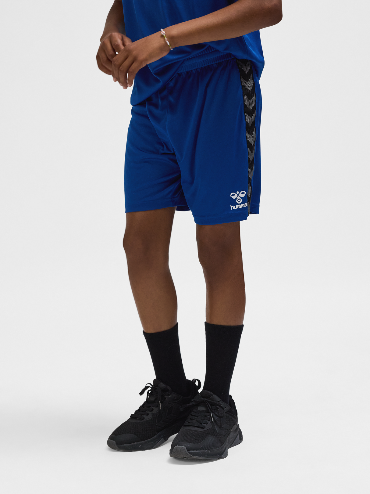 hummel Youth Authentic Polyester Shorts-4