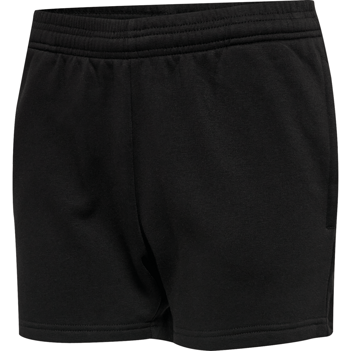 hummel Youth Red Basic Sweat Shorts-1