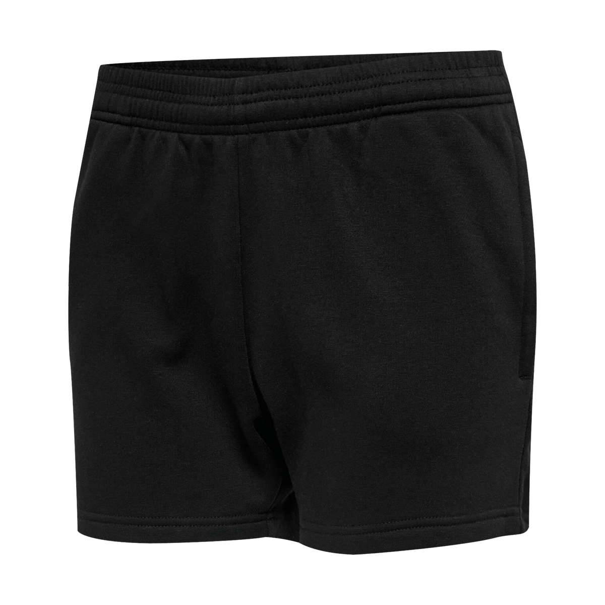 hummel Youth Red Basic Sweat Shorts-1