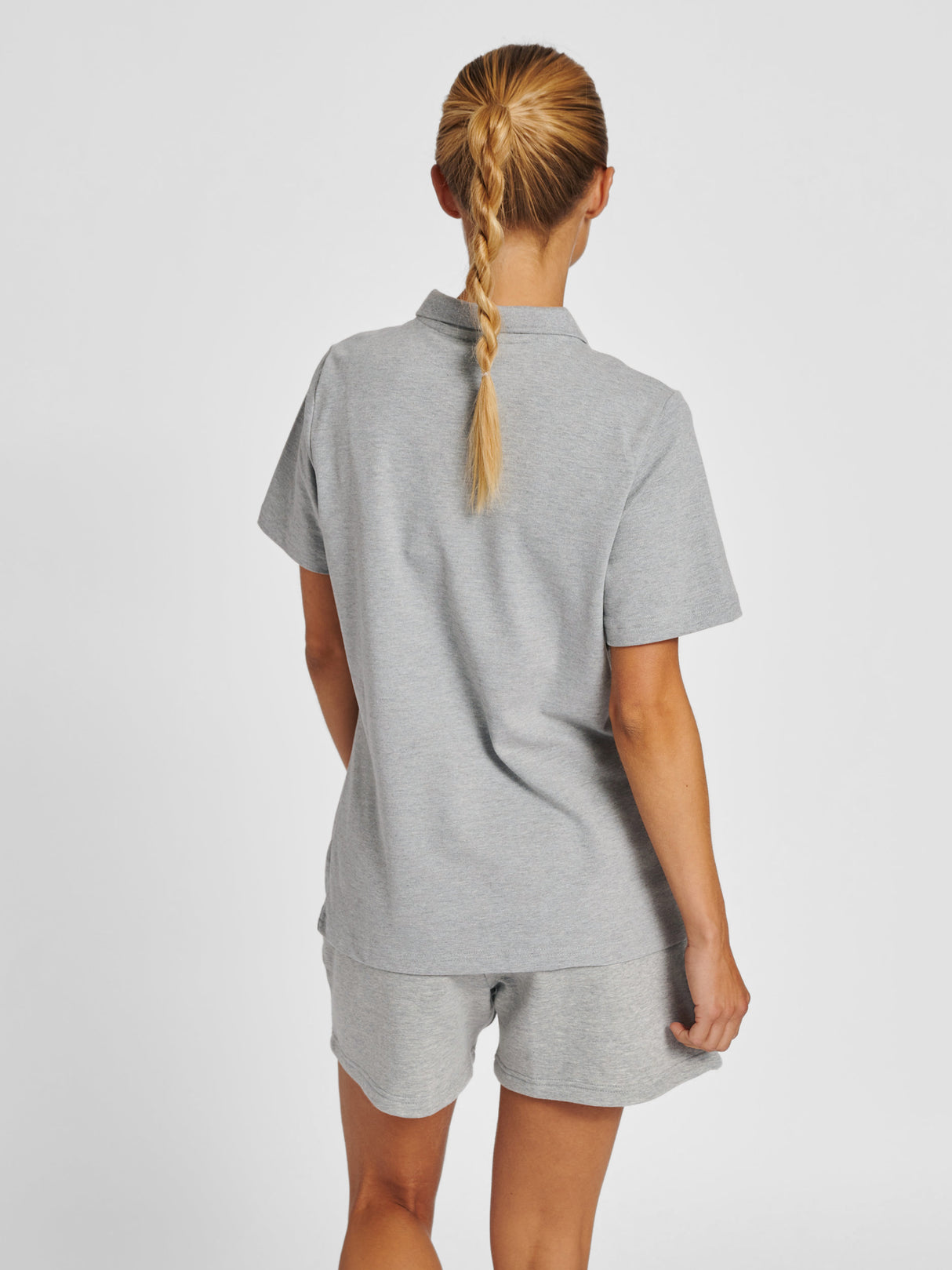 hummel Women's Red Stretch Polo-6