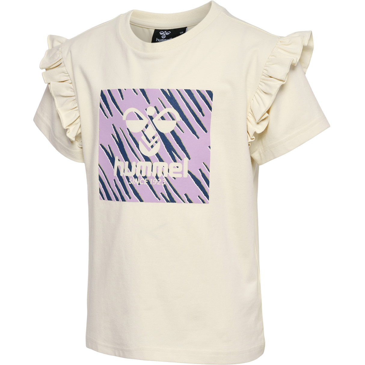 hummel Youth Flowy Ruffle Short Sleeve T-Shirt-1
