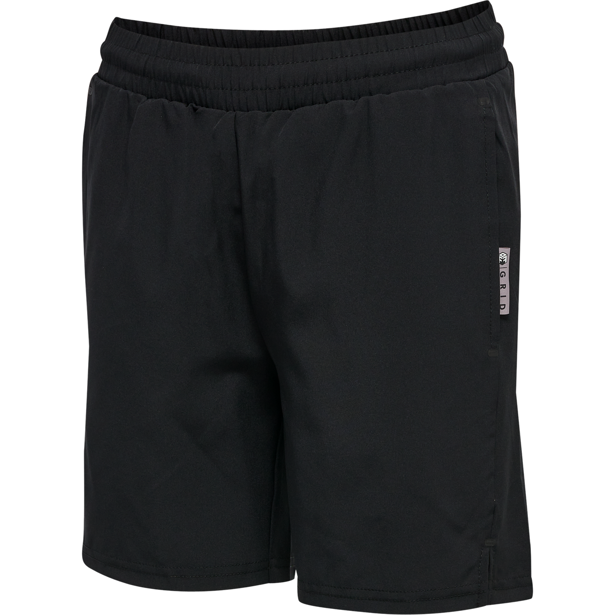hummel Youth Move Grid Woven Shorts-1
