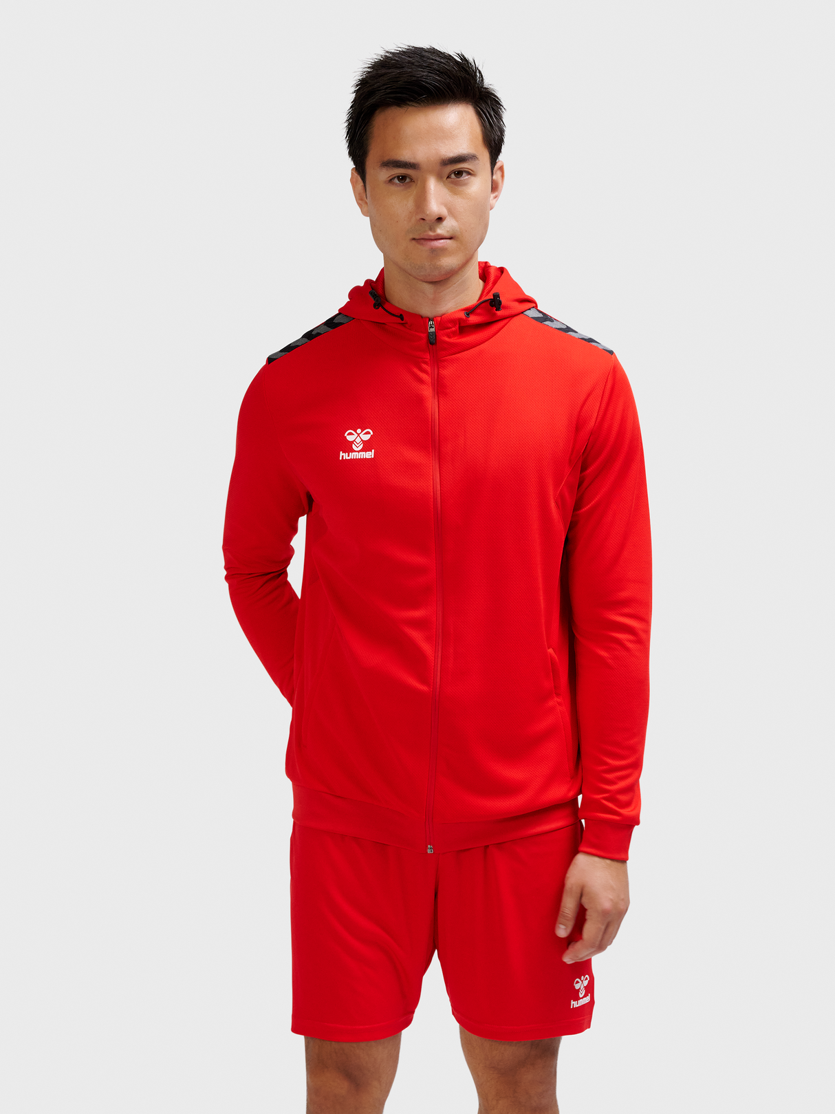 hummel Men's Authentic Polyester Zip Hoodie-6