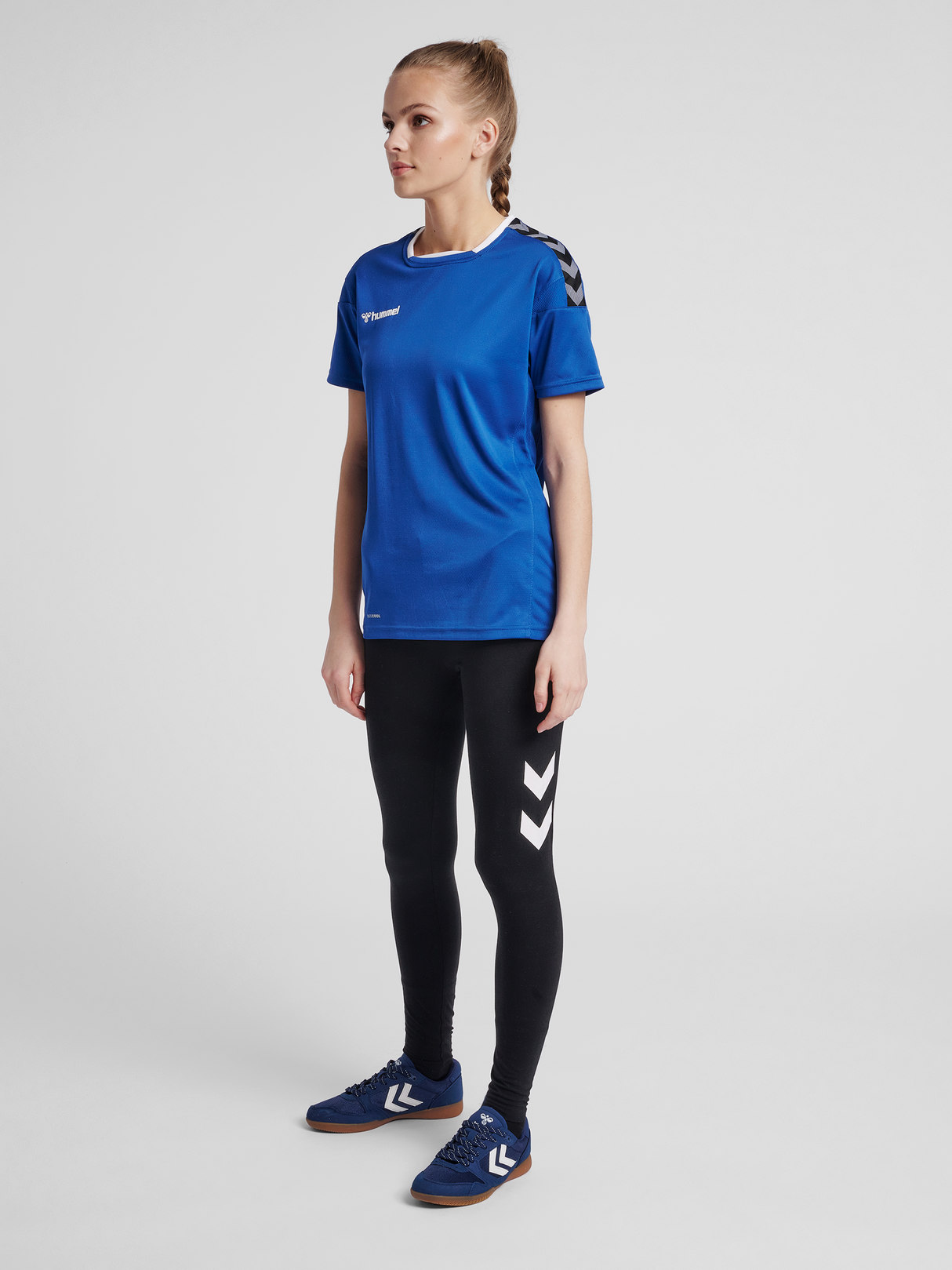 hummel Women's Authentic Poly Jersey Short Sleeve-3