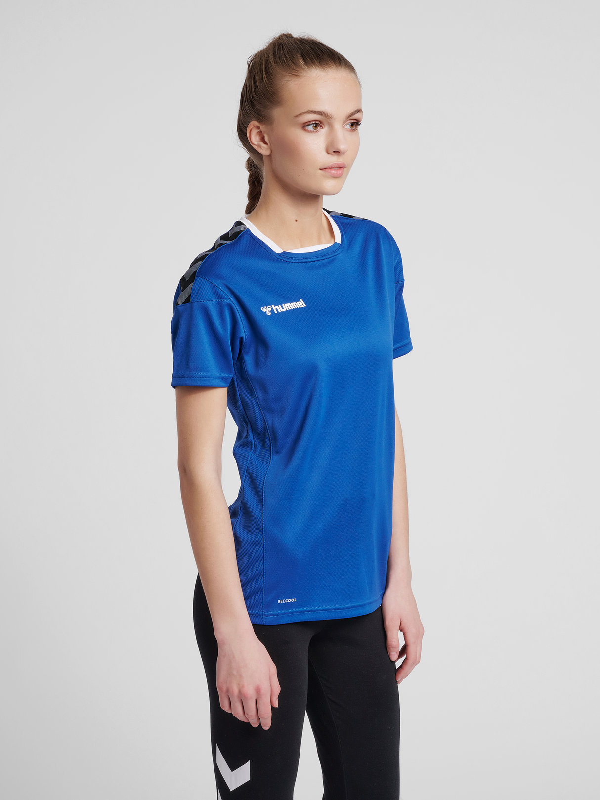 hummel Women's Authentic Poly Jersey Short Sleeve-4