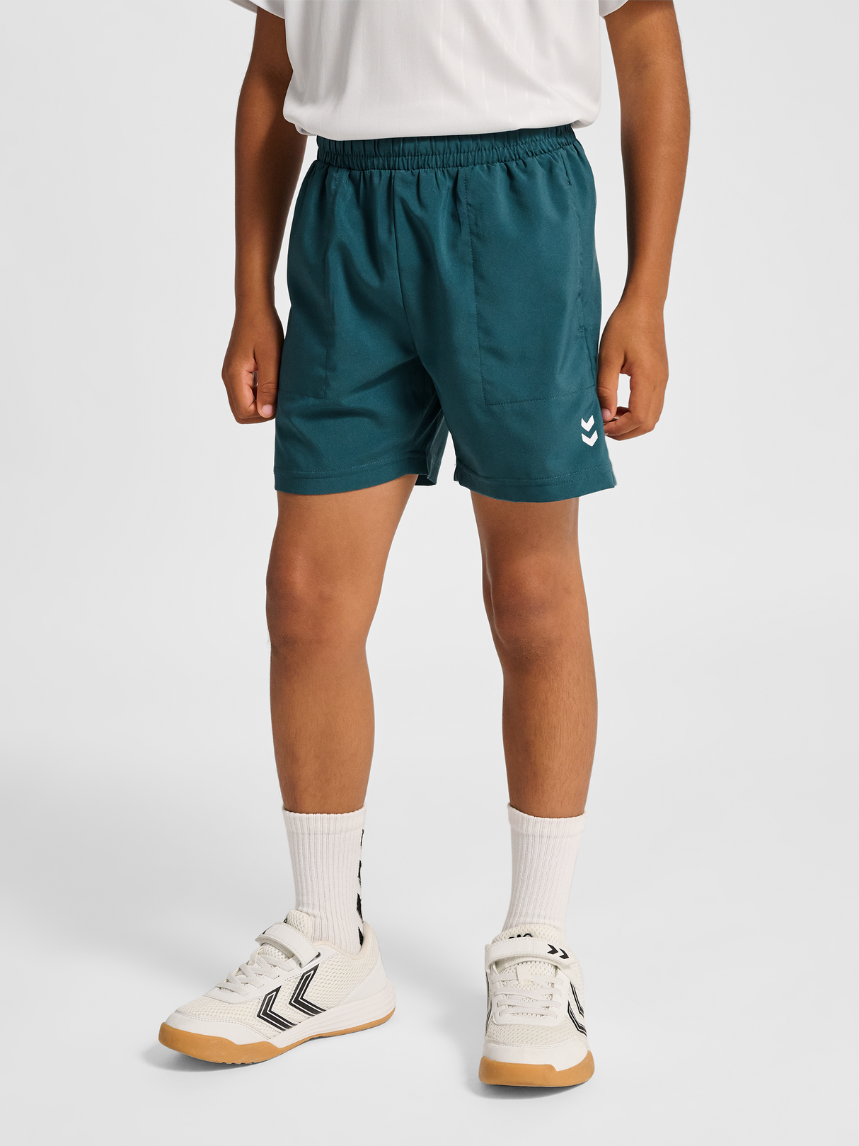 hummel Youth Pulse Workout Shorts-4