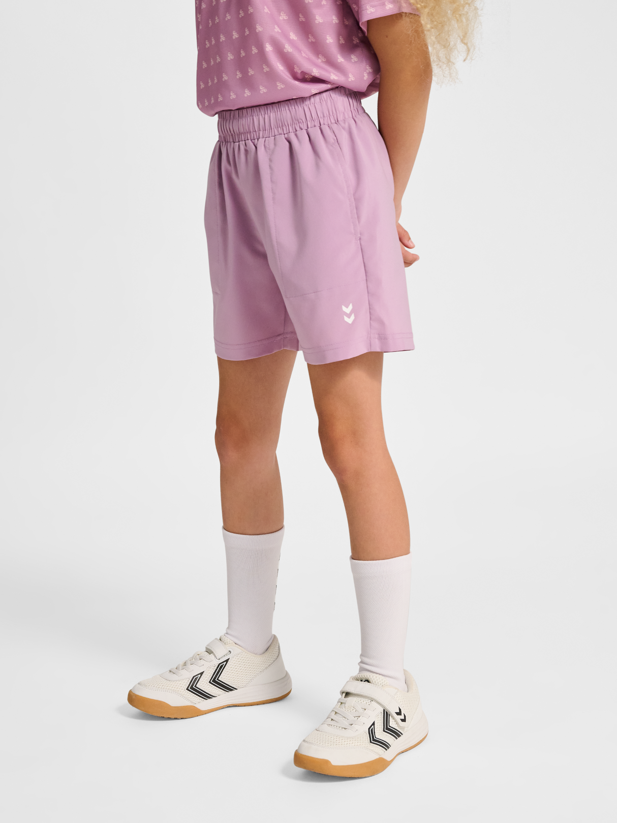 hummel Youth Pulse Workout Shorts-6