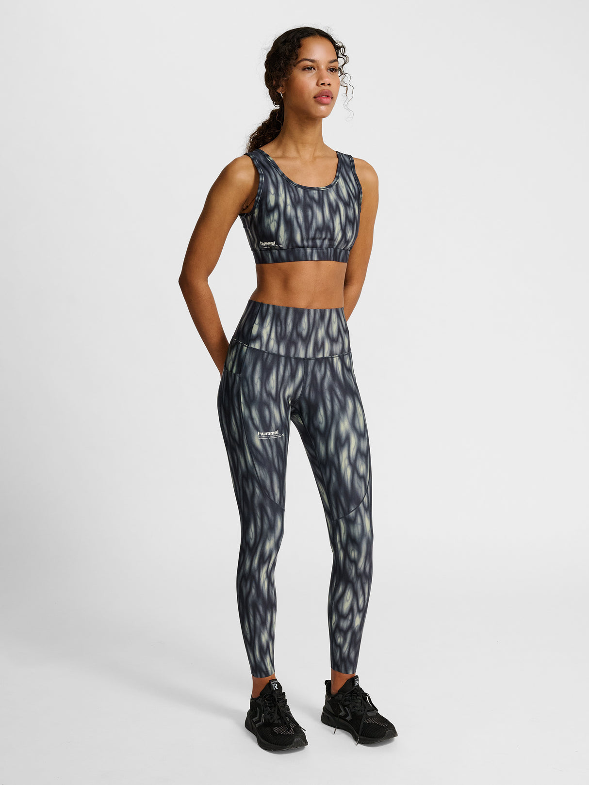 hummel Women's HIIT AOP Intensity High Waist Tights-7