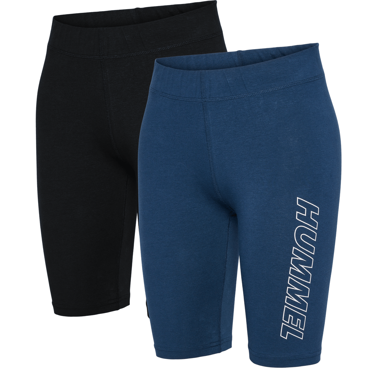 hummel Women's Training Essentials Maja 2-Pack Mid Waist Tight Shorts-1