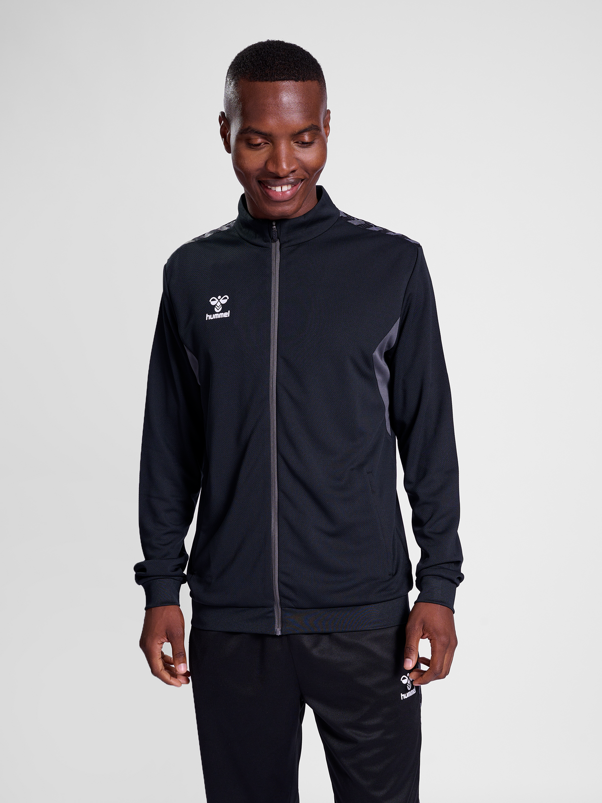 hummel Men's Authentic Polyester Zip Jacket-6