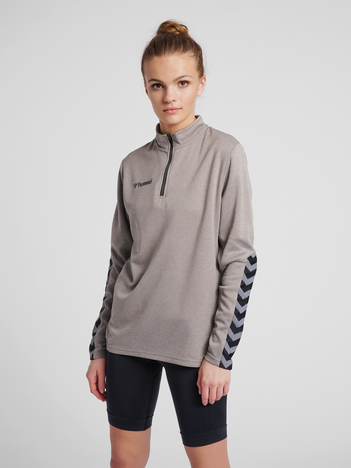 hummel Women's Authentic Half Zip Sweatshirt-4