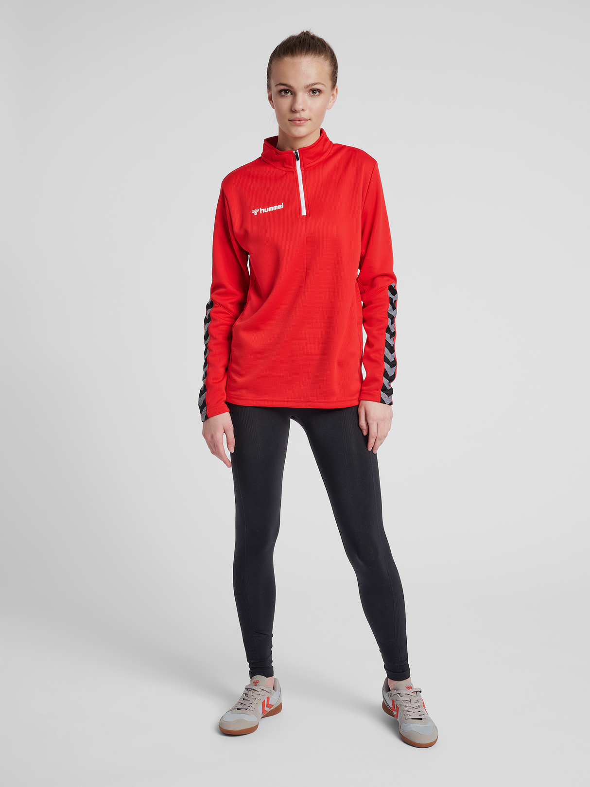 hummel Women's Authentic Half Zip Sweatshirt-3