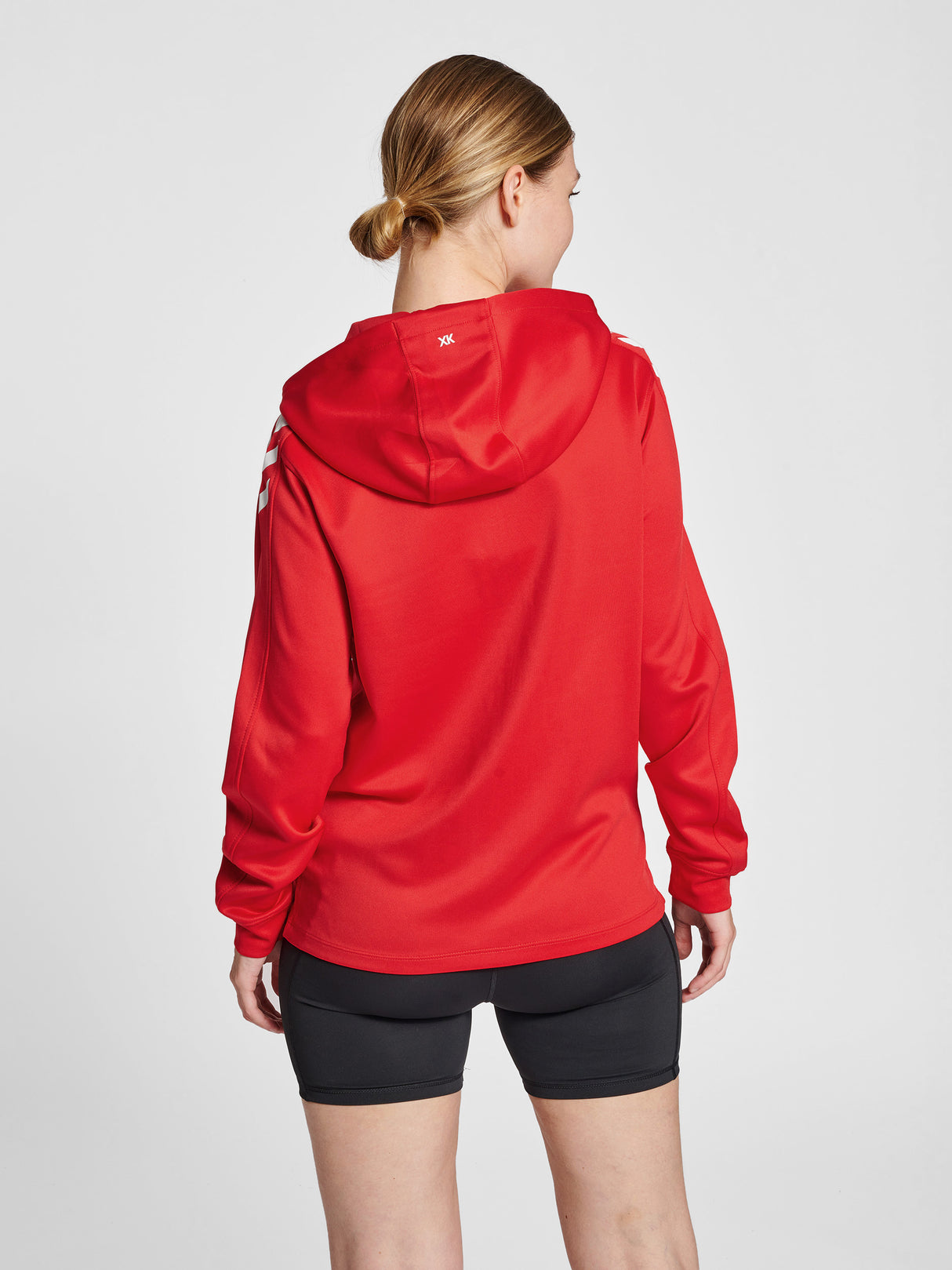 hummel Women's Core XK Poly Zip Hood Sweatshirt-6