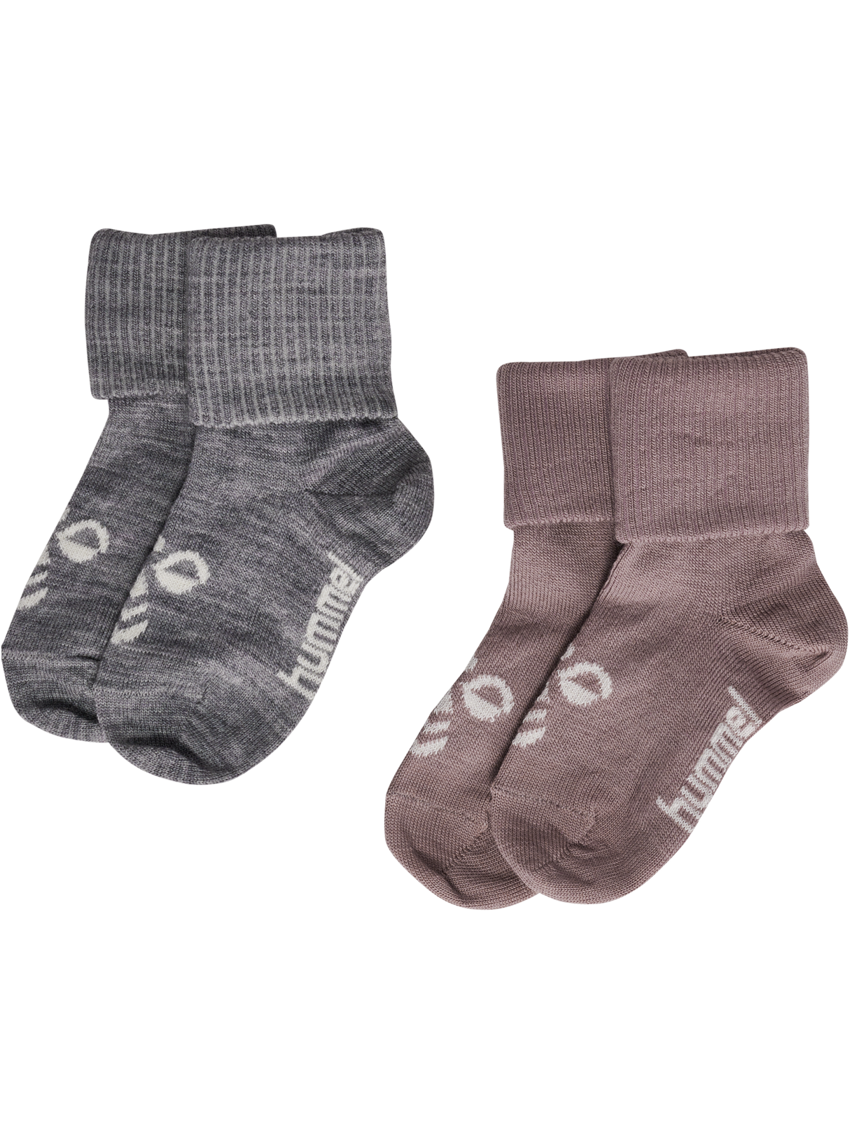 hummel Youth Mini Wool 2-Pack Socks-1