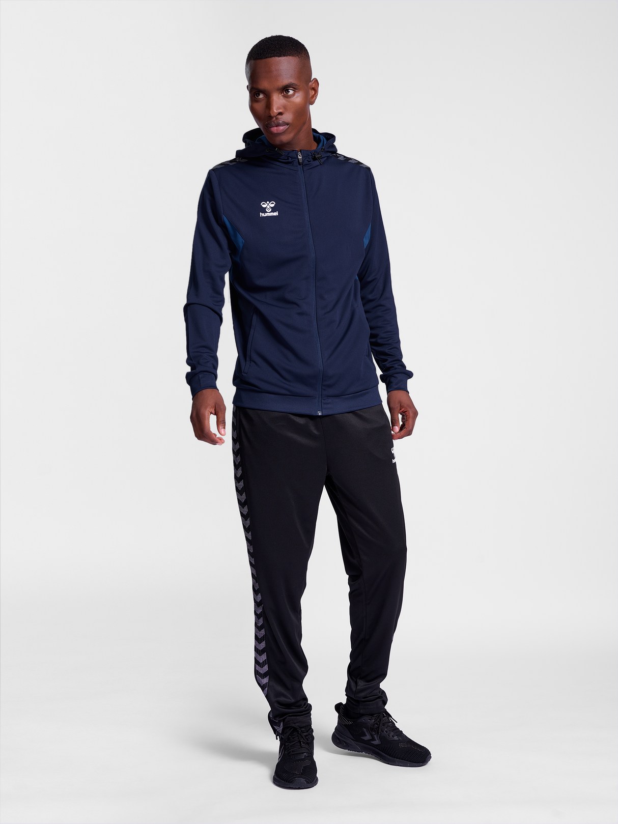 hummel Men's Authentic Polyester Zip Hoodie-5