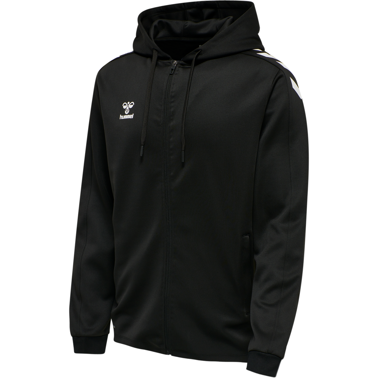 hummel Unisex Core XK Poly Zip Hood Sweatshirt-1