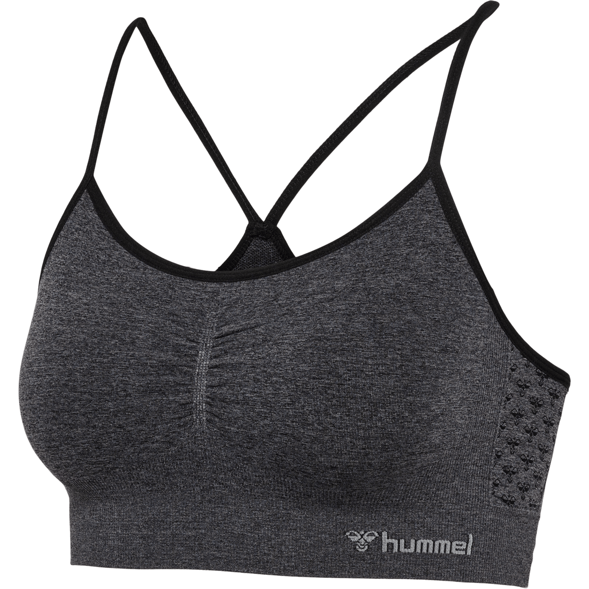 hummel Women's Ci Seamless Scrunch Sports Bra-1