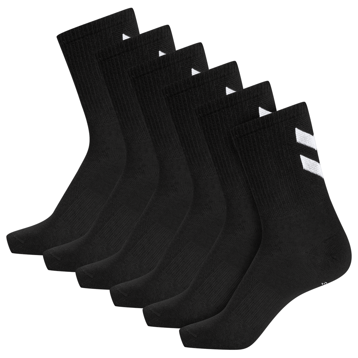 hummel Unisex Chevron 6-Pack Socks-1