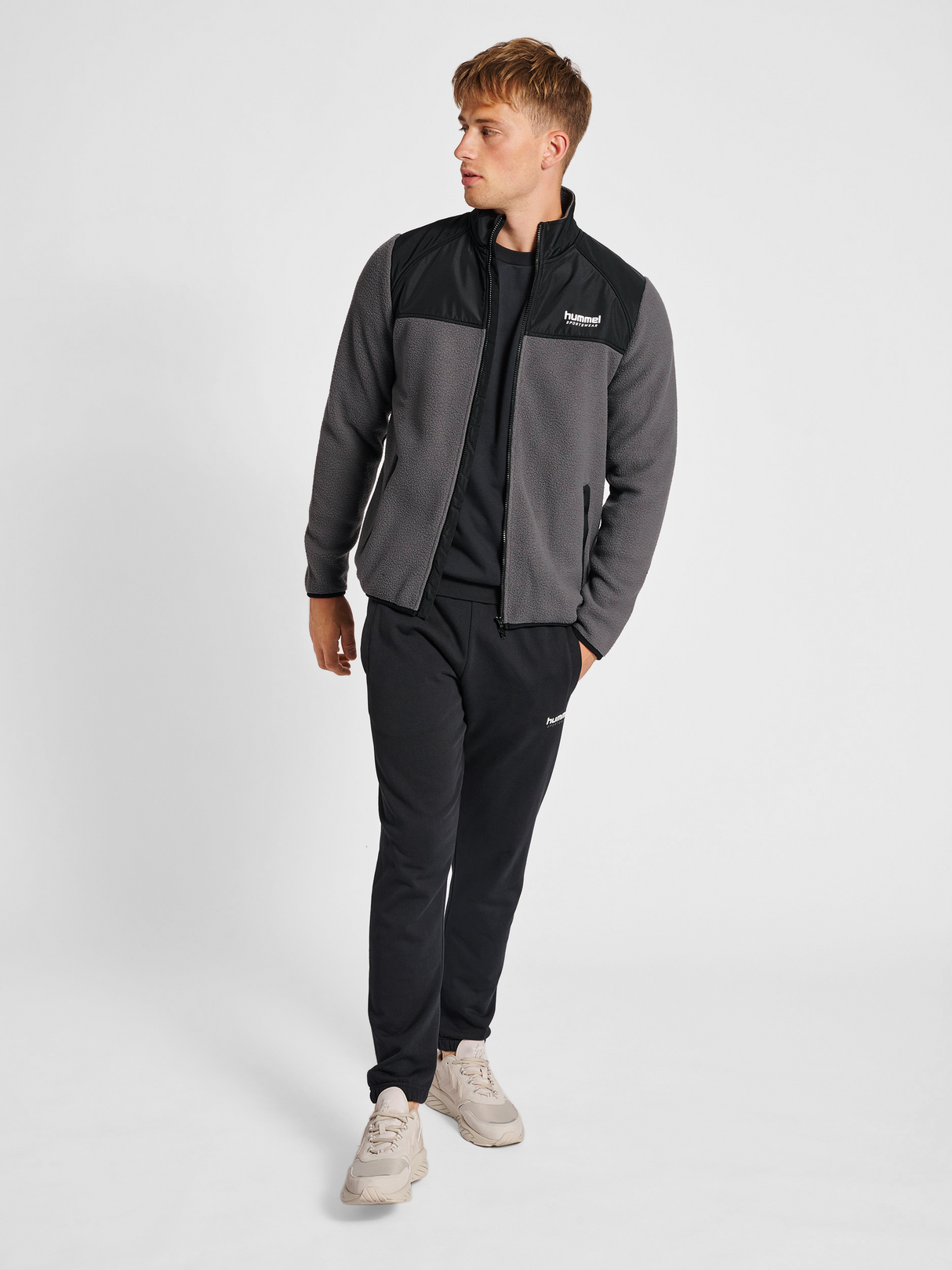 hummel Men's Legacy Charley Fleece Jacket-4