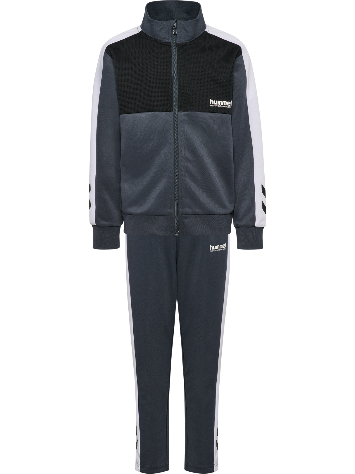 hummel Youth Colorblock Tracksuit-1