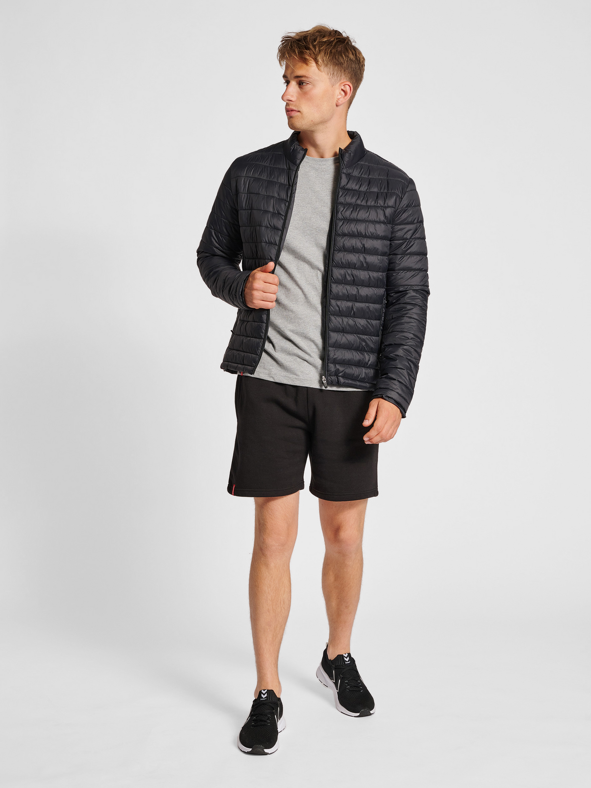 hummel Men's Red Quilted Jacket-4