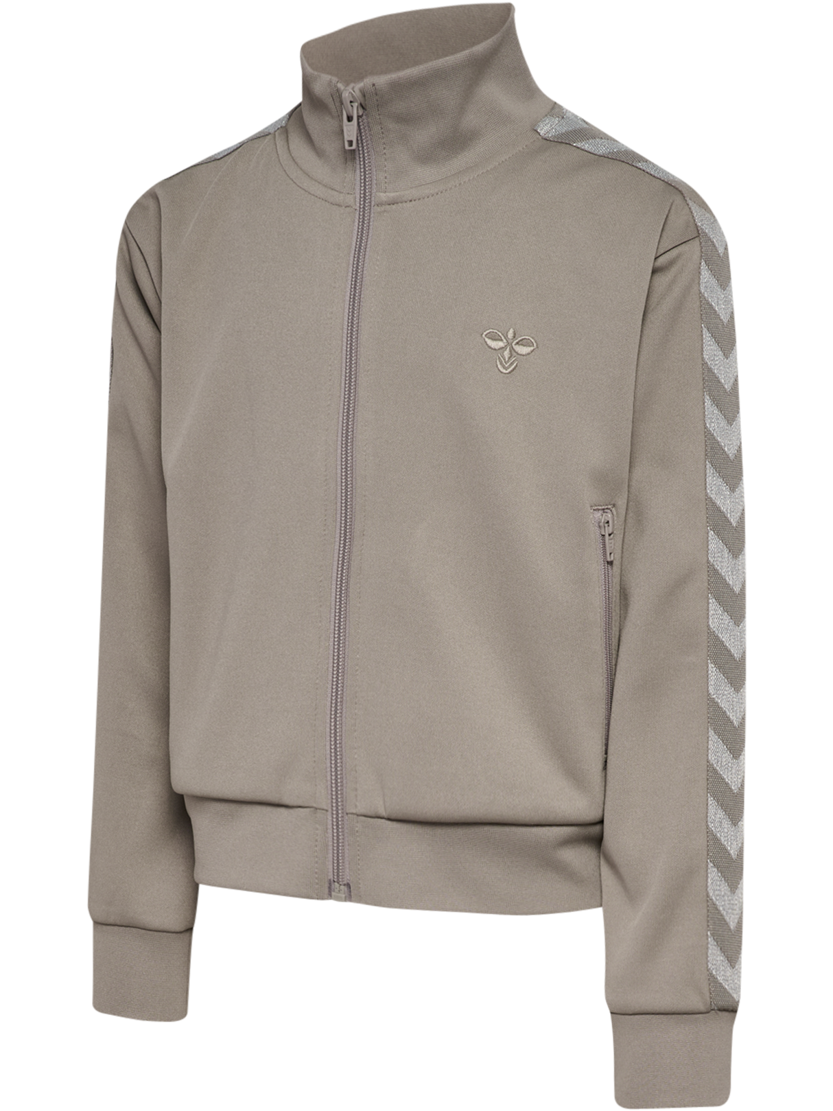 hummel Youth Regular Poly Tape Zip Jacket-1