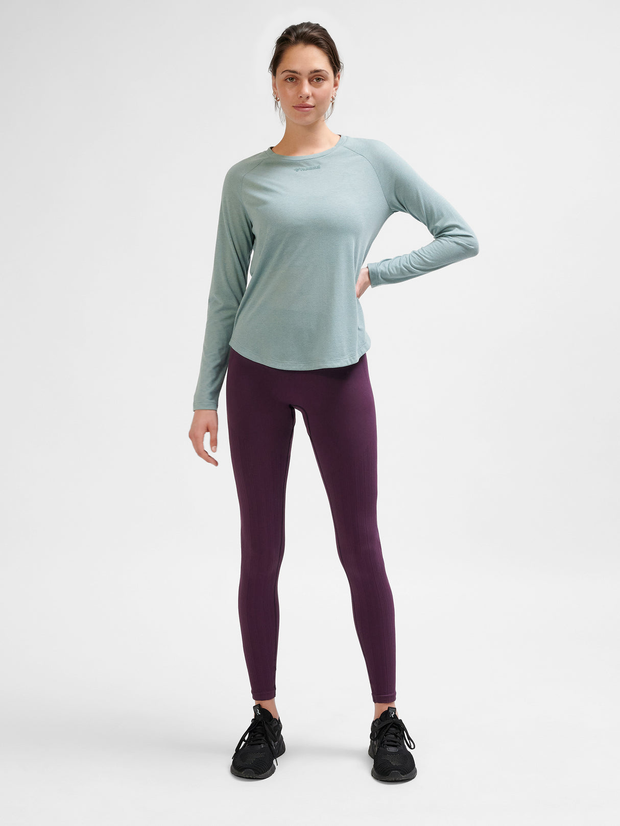 hummel Women's Mindful Training Vanja Long Sleeve T-Shirt-6