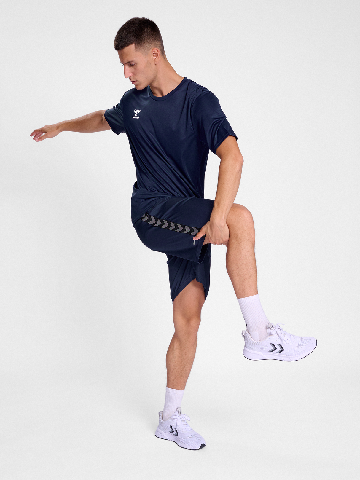 hummel Men's Essential Short Sleeve Soccer Jersey-4
