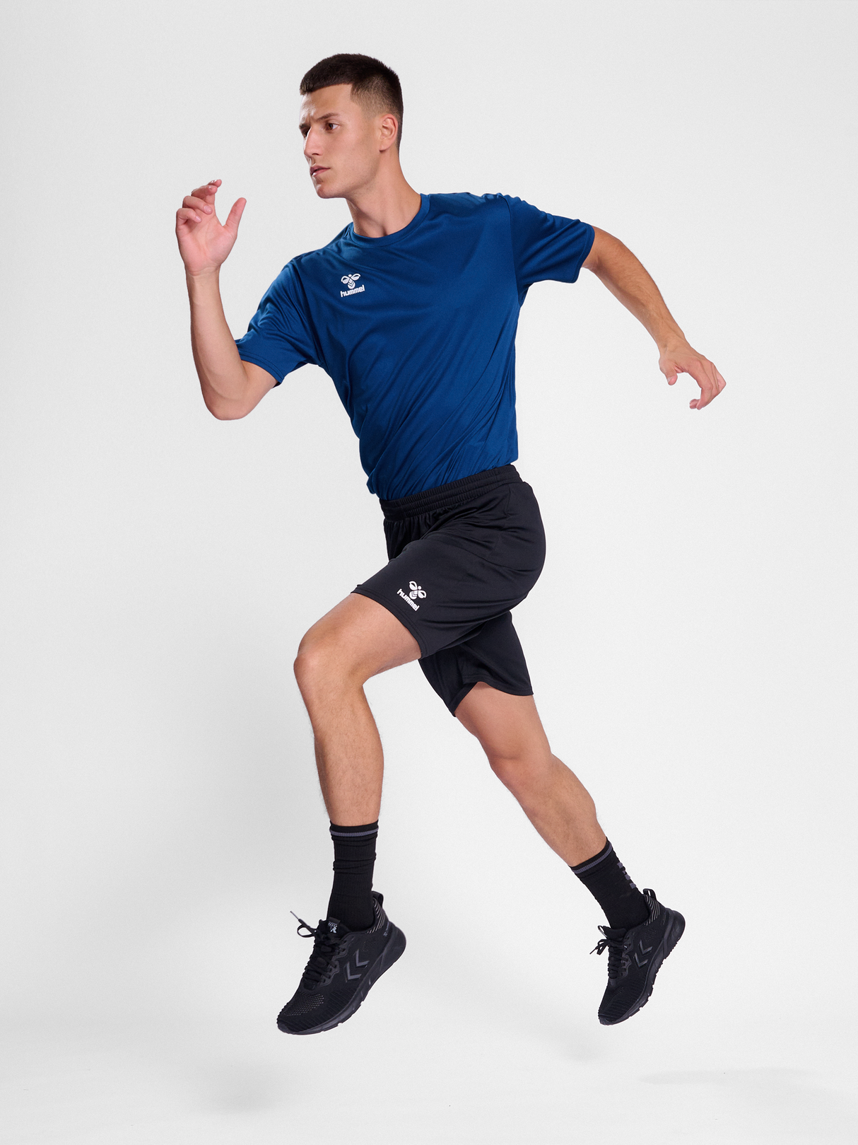 hummel Men's Essential Short Sleeve Soccer Jersey-4