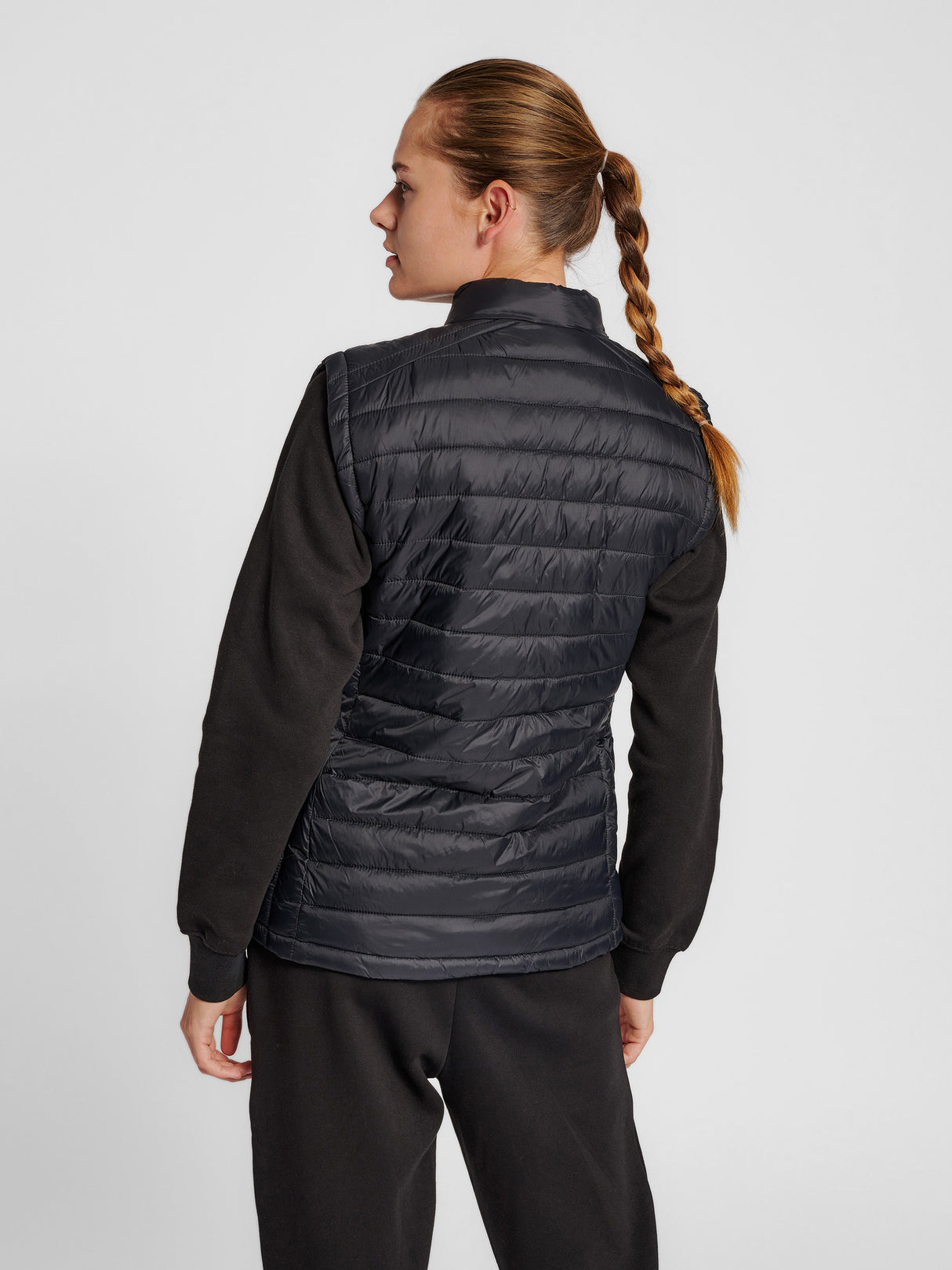 hummel Women's Red Quilted Waistcoat-6