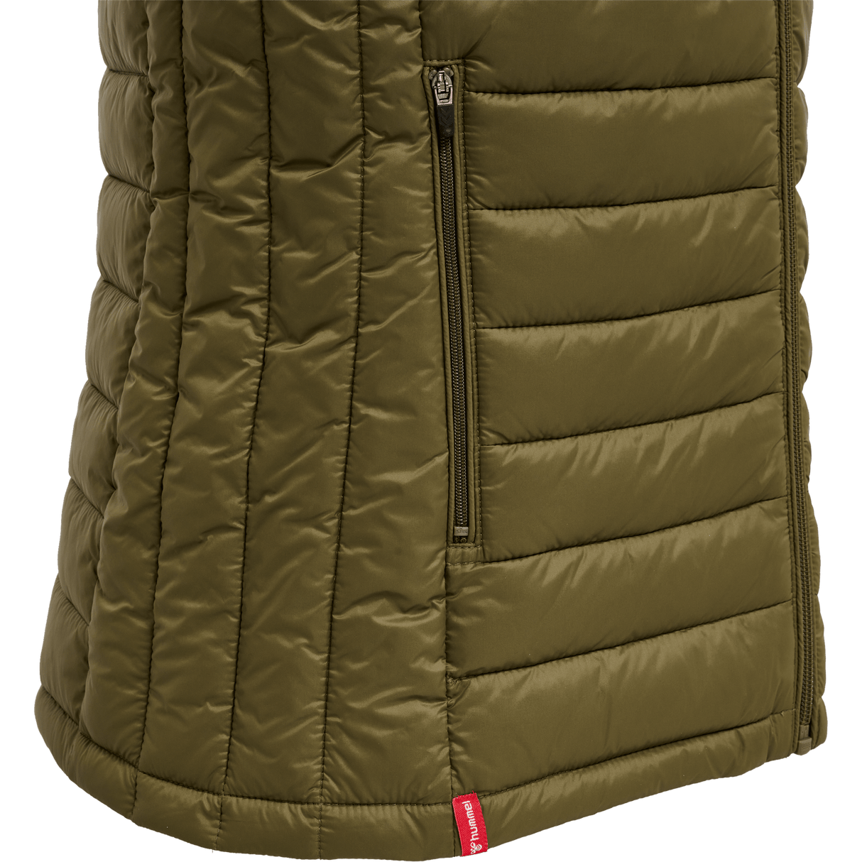 hummel Women's Red Quilted Waistcoat-3