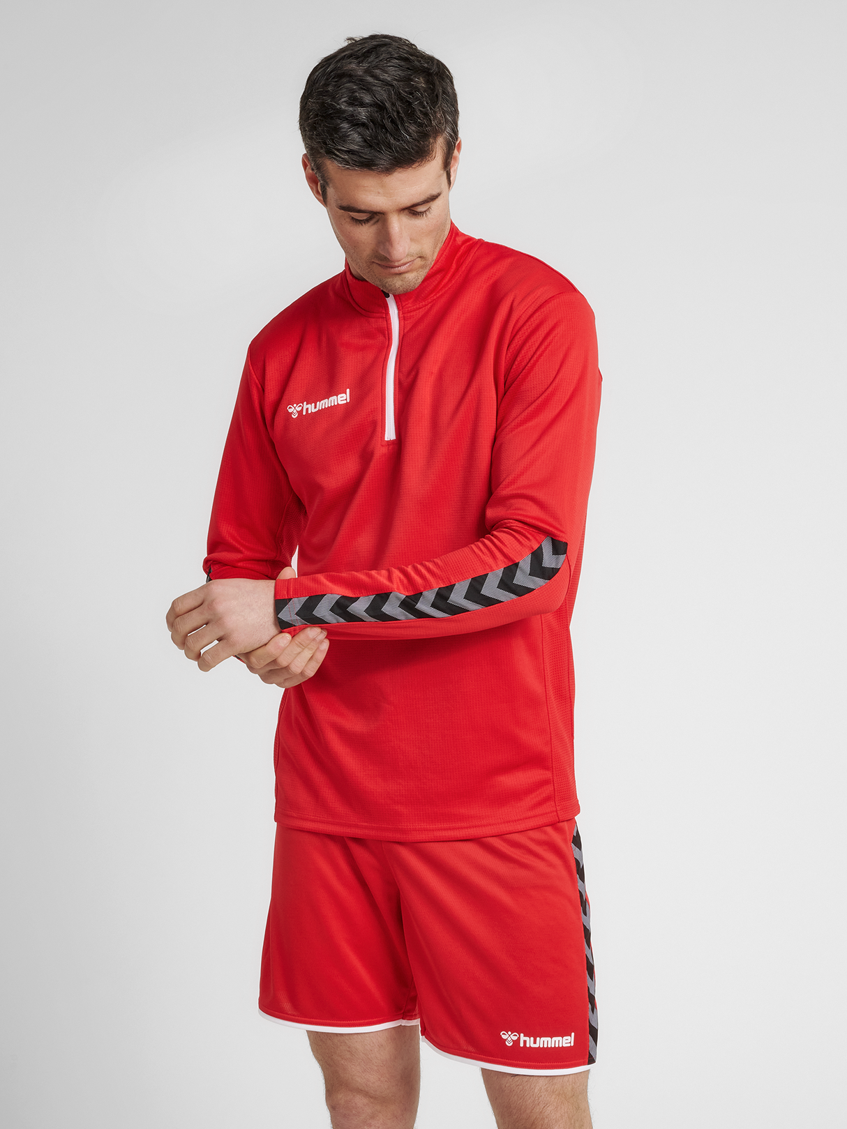 hummel Men's Authentic Half Zip Sweatshirt-4