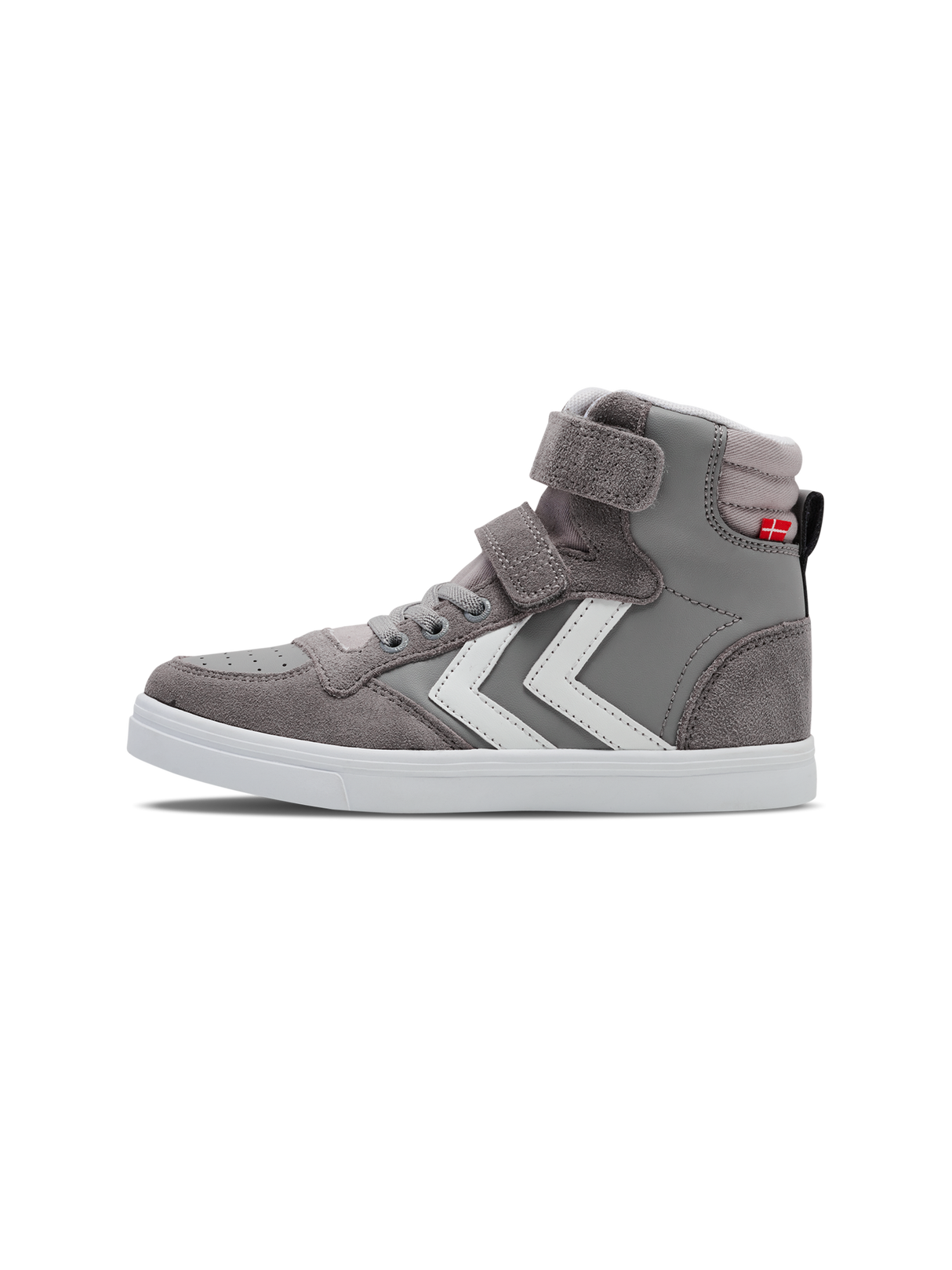 hummel Youth Slimmer Stadil Leather High Shoes-1