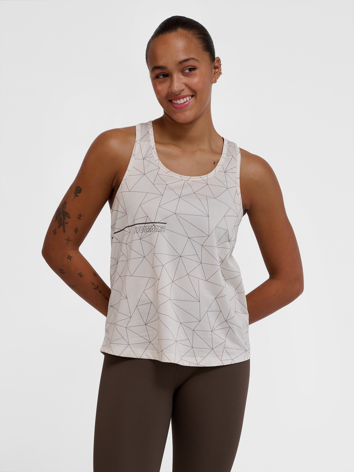 hummel Women's Court AOP Light Weight Tank Top-6