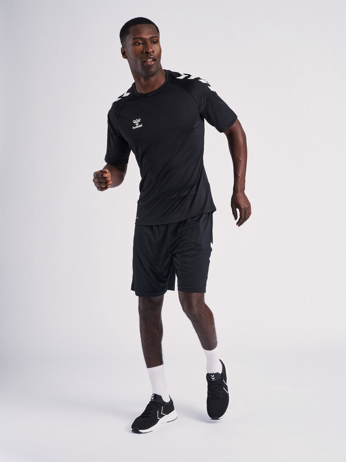 hummel Men's Core XK Core Poly Short Sleeve T-Shirt-4
