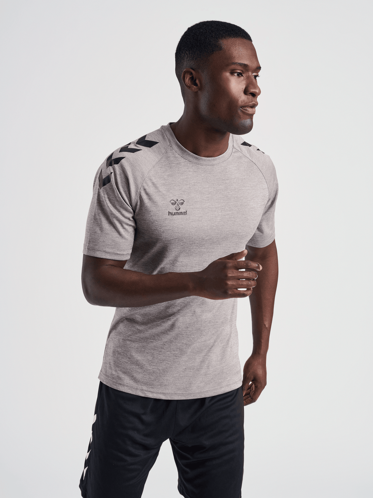 hummel Men's Core XK Core Poly Short Sleeve T-Shirt-5
