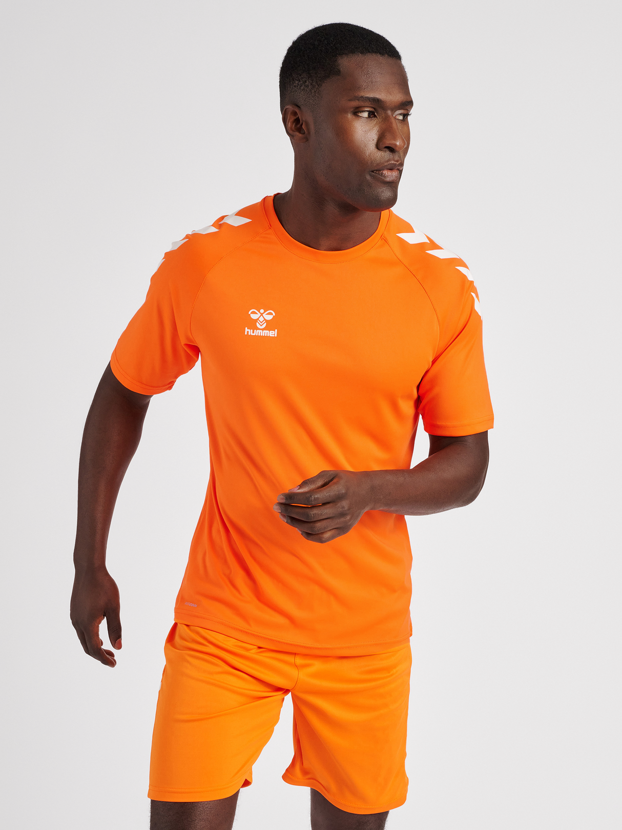 hummel Men's Core XK Core Poly Short Sleeve T-Shirt-5