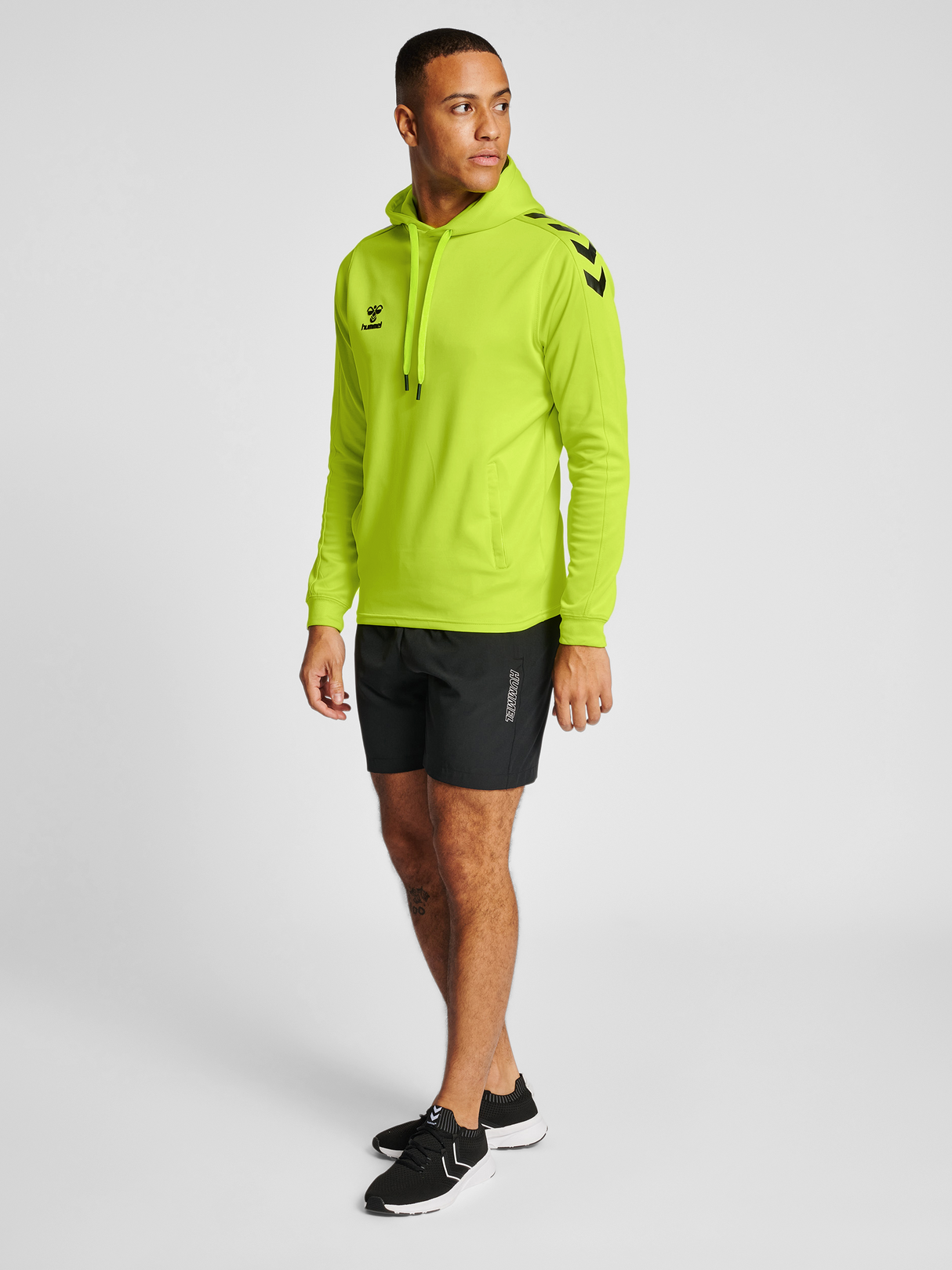 hummel Unisex Core XK Poly Sweat Hoodie-4
