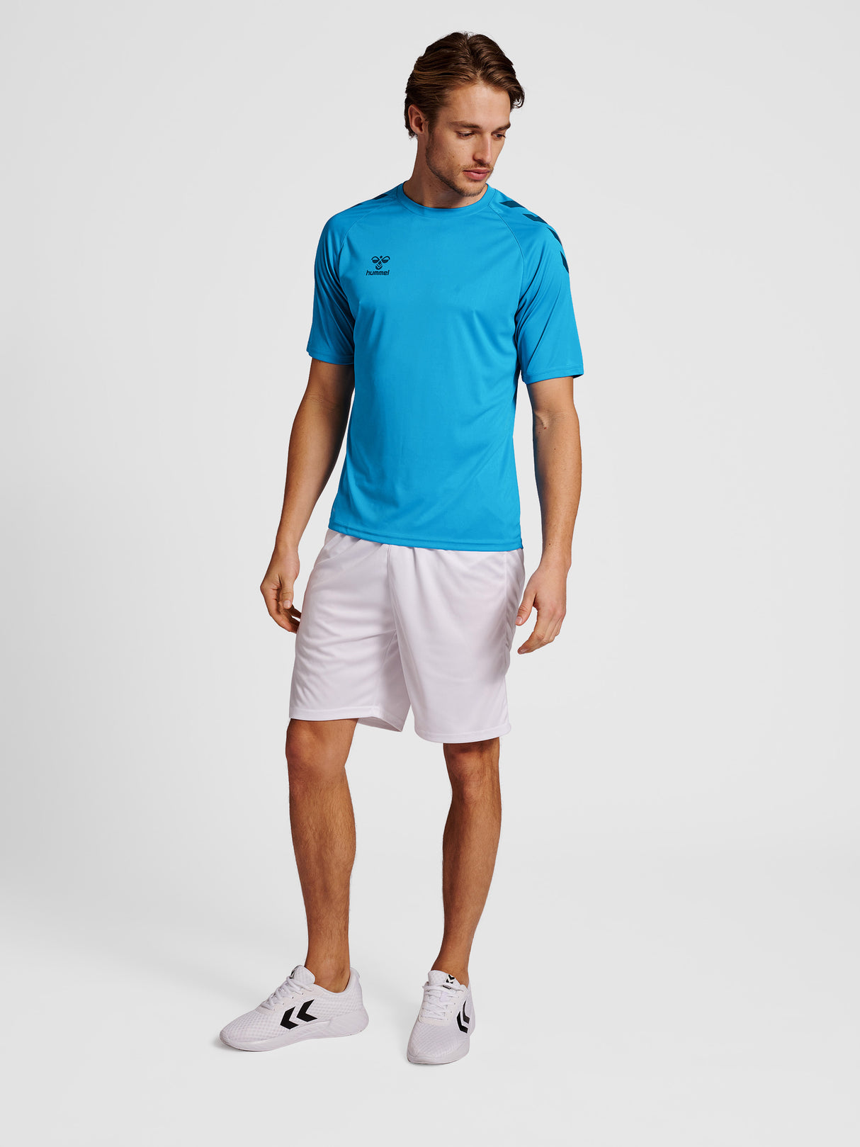 hummel Men's Core XK Core Poly Short Sleeve T-Shirt-6