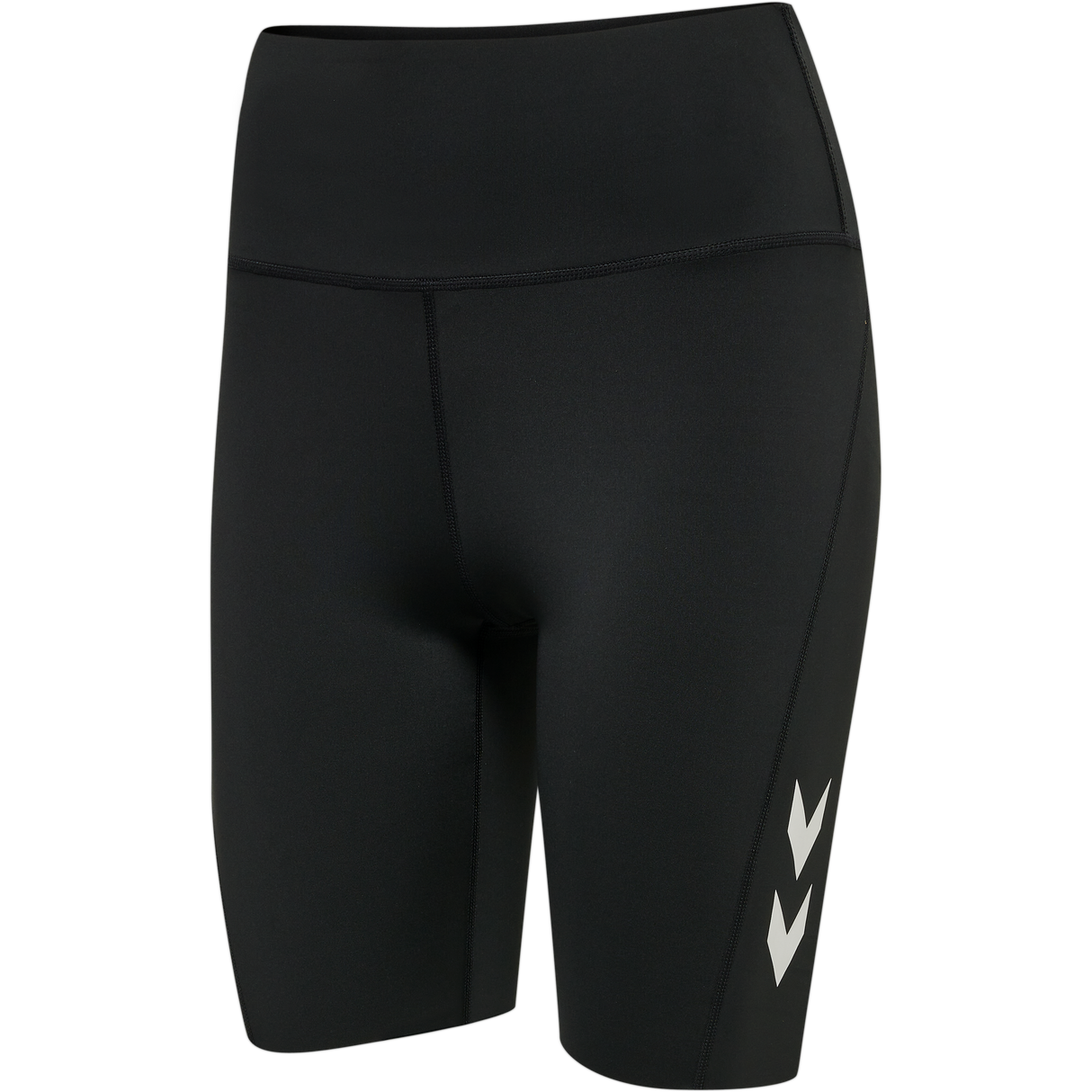 hummel Women's Mindful Training Grace High Waist Tight Shorts-1