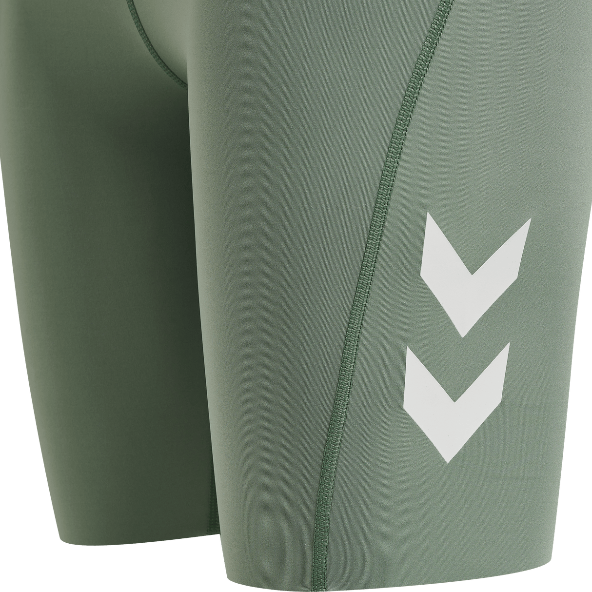 hummel Women's Mindful Training Grace High Waist Tight Shorts-3