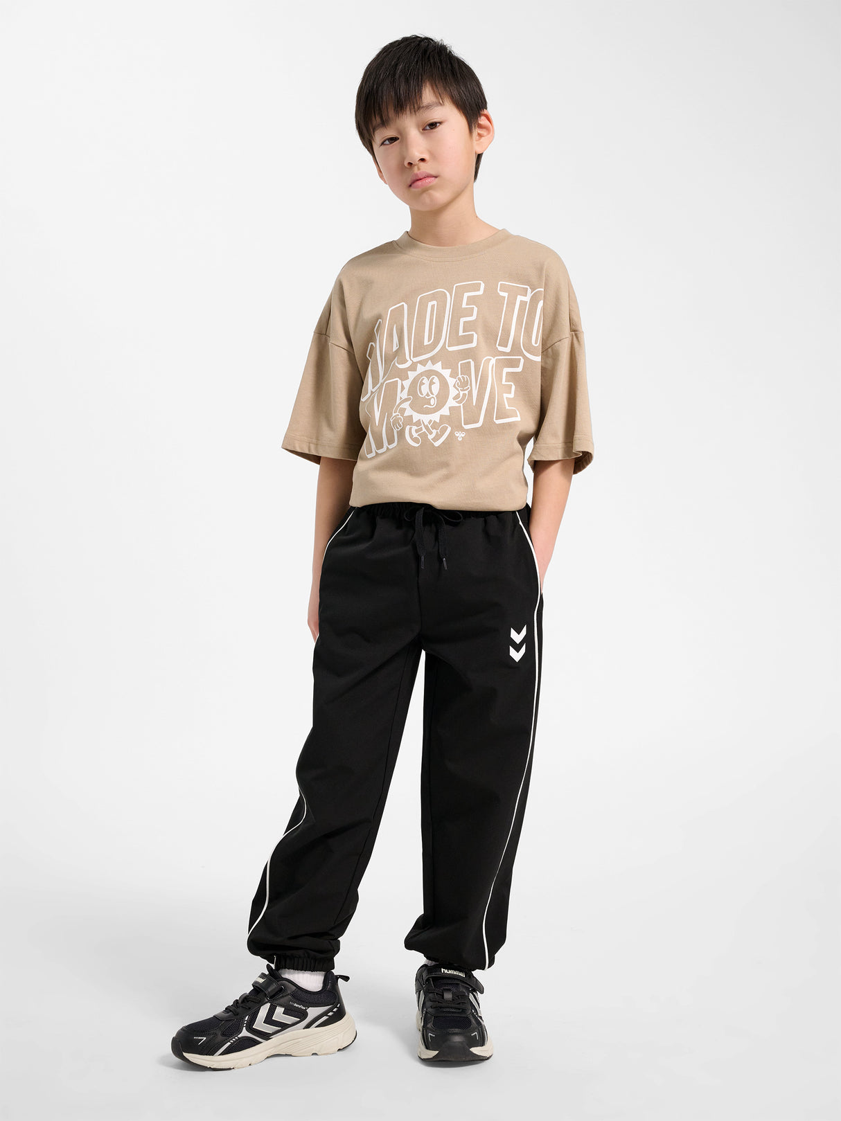 hummel Youth Street Tracksuit Pants-6