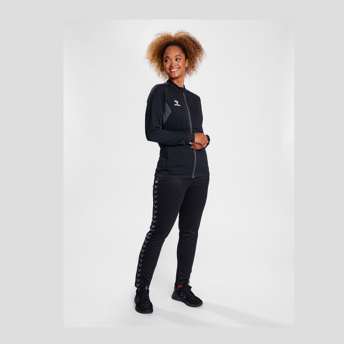 hummel Women's Authentic Polyester Zip Jacket-5
