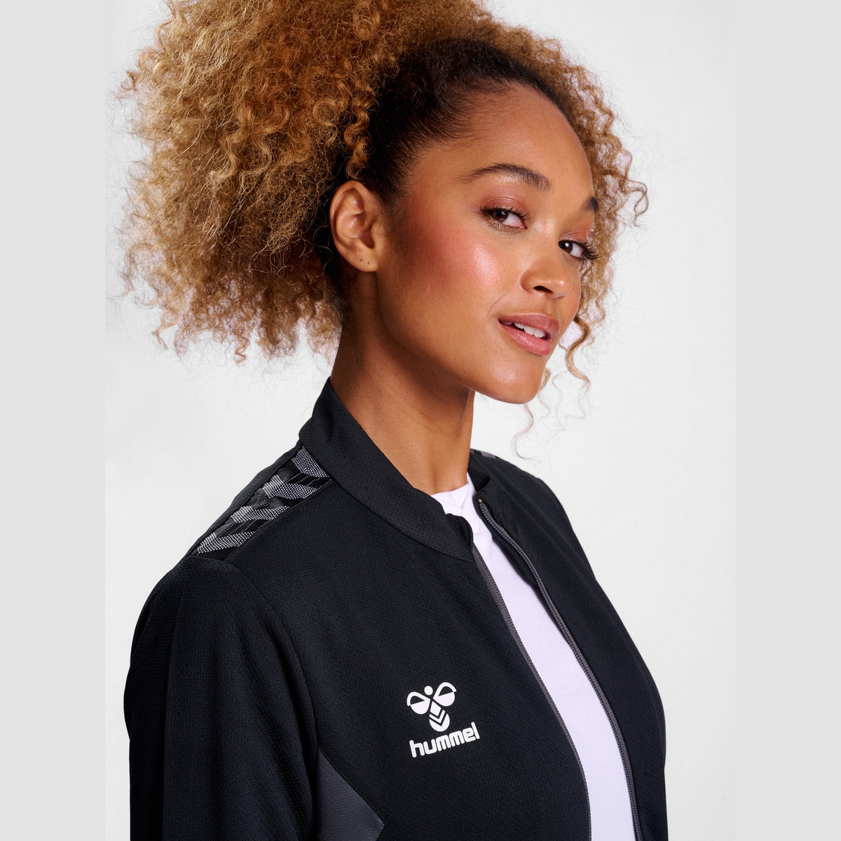 hummel Women's Authentic Polyester Zip Jacket-7