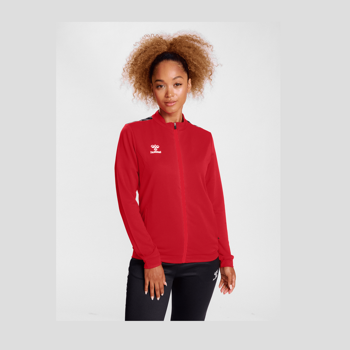 hummel Women's Authentic Polyester Zip Jacket-5