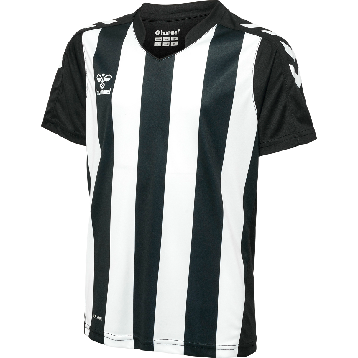 hummel Youth Core XK Striped Short Sleeve Jersey-1