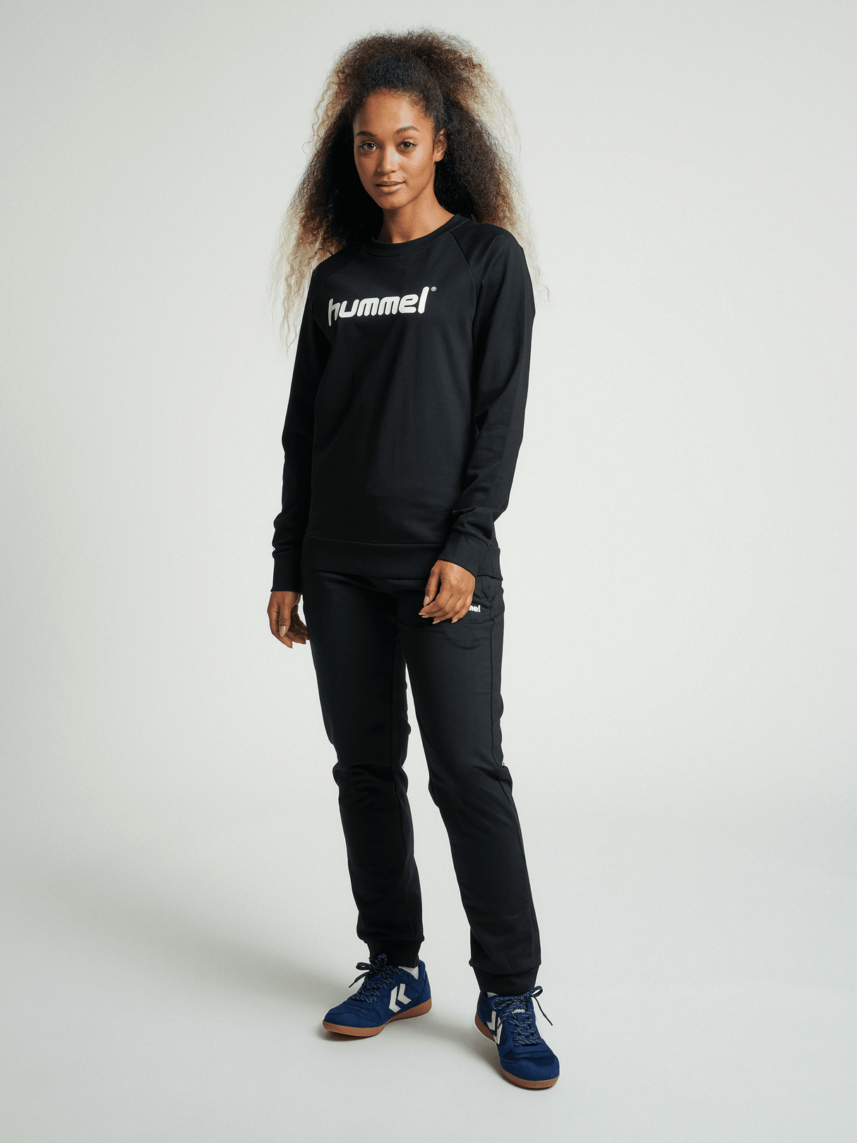 hummel Women's Go Cotton Logo Sweatshirt-3